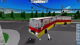 Nikitech за рулём Троллейбуса в Nid's Buses & Trams + ИНФОРМАТОР 1.0 | (Route 22). [Roblox]