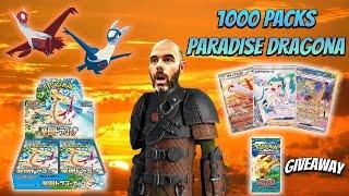 1000 PACK Paradise Dragona OPENING + GIVEAWAYS LIVE! Watch and Win Now!