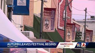 Mount Airy Autumn Leaves Festival begins