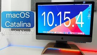macOS Catalina 10.15.4 is Out! - What's New?