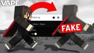 NEW* FakeLag "Repel" Update Showcase | Cheating on MMC & Hypixel (VAPE V4)