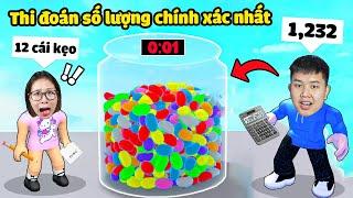 Thi đoán số lượng đồ vật chính xác nhất trong chiếc bình !? bqThanh Đúng Ốc Sai