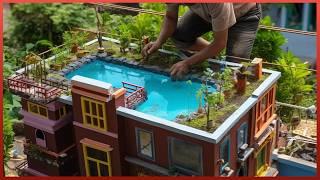 Man Builds Hyperrealistic Houses At Scale | Miniature Construction by @Tran-Nam