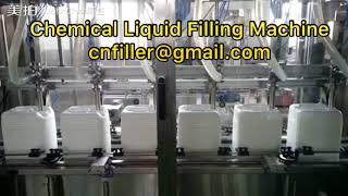 Chemical liquid Jar Filling Machine