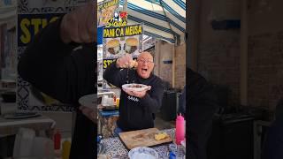 Street food da Giuseppe a Ballarò, Palermo. Sicilia
