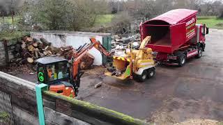 HARSH HH12 Hookloader with a IVECO 4x4 18T GVW chassis