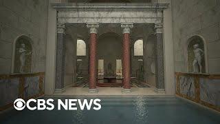 In Rome, the water is back in the Baths of Caracalla, a luxurious spa