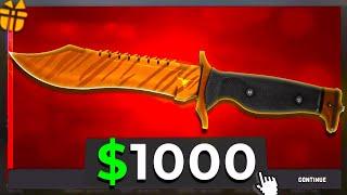 ÇOK PAHALI BOWIE KNIFE KATLADIM ! KEYDROP PROMO CODE 2024 ! keydrop giveaway !