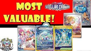 The Most Valuable Card from Stellar Crown! Top 10! Brand New Set! (Pokémon TCG News)