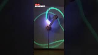 Glow Trace Chaotic Pendulum | Play with Physics 21 #shorts #pendulum #physics #science #physicsfun