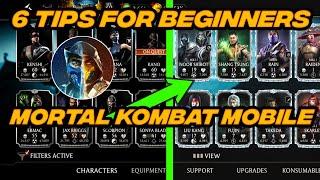 6 MUST KNOW Tips for Beginners in Mortal Kombat Mobile (2024)