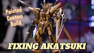 Fixing the RG Akatsuki - Custom painted Akatsuki speed build - [4K]