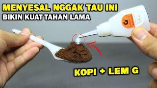 ILMU MAHAL !! ternyata ini KHASIAT kopi dicampur lem ALTECO Lem G Super Glue !!