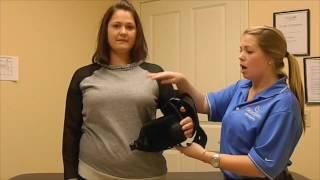 Corflex Shoulder Abduction Pillow with Firm Fit Sling