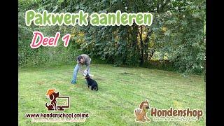 Pakwerk hond aanleren IGP pakwerk