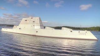 PCU Zumwalt (DDG-1000) Transits Channel