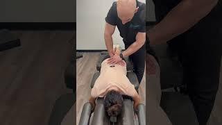 Satisfying Drop Adjustment  #satisfying #chiropractic #adjustment #shorts #drop #pop #viral #4u