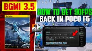 BGMI 120fps Release Date for Remaining Devices | 90Fps Back in Poco f6? | Bgmi 3.5 Update