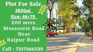Plot in mussoorie road | plot in rajpur road | property in dehradun
