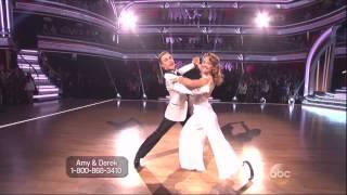 Derek Hough & Amy Purdy dancing Quickstep on DWTS 5 12 14