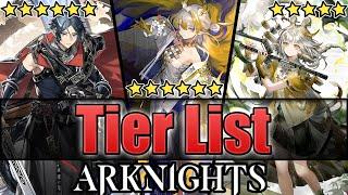 Tier List - Shu/Zuo Le/Grain Buds 31/07/2024 - Arknights [Global Server]