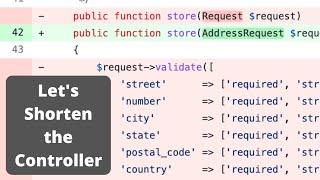 Laravel Refactoring: Similar Controller store/update Methods