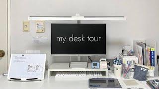 my desk tour | 게임만 템빨이냐 공부도 템빨이다. 책상 소개. 집공필수템 소개. 어깨 통증 잡는 의자 높이 조절 tip. 독서대, 파우치 추천