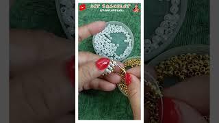 DIY  GOLDEN BRACELET  #0238 FULL VIDEO LINK 