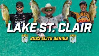 2023 Bassmaster Elite at Lake St. Clair