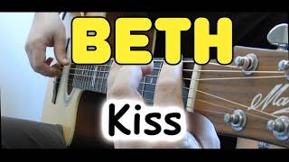 KISS — Beth / Fingerstyle guitar cover / Tabs