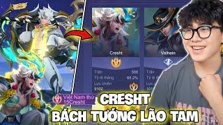 VUX LEO RANK ĐẦU MÙA CRESHT BÁCH TƯỚNG LÃO TAM TOP 15 VIỆT NAM ĐẦY BẤT ỔN LIÊN QUÂN MOBILE