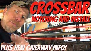1955 Chevy NHRA Roll Bar Install - The Crossbar PLUS Montana Garage Trivia Giveaway Information!!!