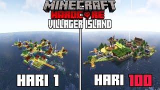 100 Hari di Minecraft Hardcore Villager Island