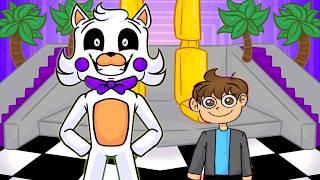 Lolbit Adopts An NPC In Minecraft FNAF