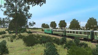 Trainz Railroad Simulator 2019 сценарий "Разборка". Маршрут Лесногорск-Озёрное