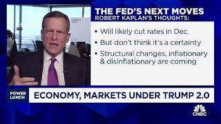 Goldman Sachs' Robert Kaplan: Independent Fed is critical & Powell should be allowed to finish term