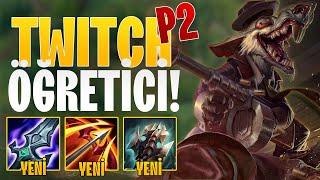 RANK 1 TWITCH REHBERİ PT2 | ADC/MID/SUP RÜNLER, BUILD VE TRICKLER