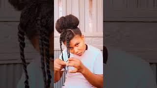 Simple and easy hair style