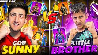 Legendary Collection Vs With My Little Brother Who Will Win[A_s Gaming] - Free Fire Max