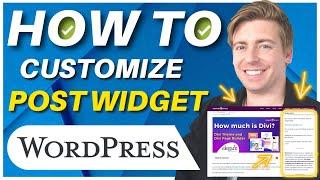 How to edit WordPress Post Sidebar Widget (Capture leads & sell more)