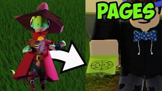 HOW TO GET PAGES - Islands *Skyblock* (ROBLOX)