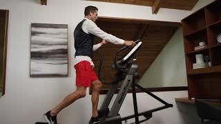 Work From Home on the NordicTrack FS10i FreeStride Trainer Elliptical