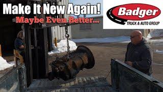 Dropping Off My Transmission At Badger Rebuild  Transmission Rebuild Part 4