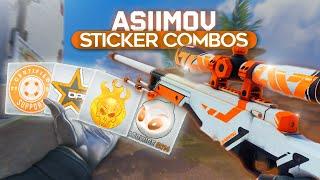 AWP Asiimov: Best Sticker Combos in CS2