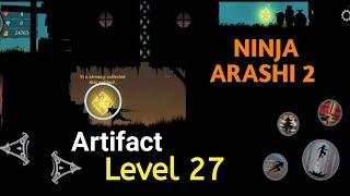 Ninja Arashi 2 Level 27 | Act 2 | Artifact Location | without dying