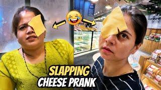 Slapping My WIFE with CHEESE for 24 Hours 