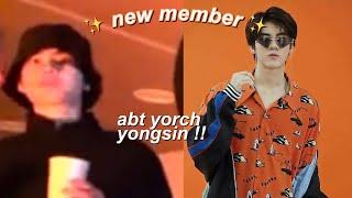 about yorch yongsin (new trainee a member!)