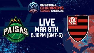 LIVE - Paisas Basketball Club v Flamengo | Basketball Champions League Americas 2024-25