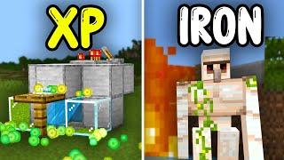 TOP 5 MUST HAVE Farms Minecraft Bedrock 1.21+!