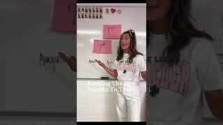 What is your favorite month to teach?!